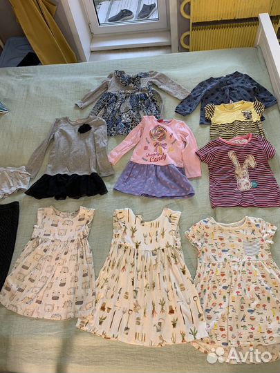 Пакет одежды на девочку 92-98