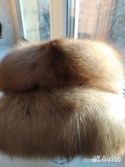 Шапка из соболя