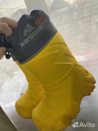 Детские резиновые сапоги 22 23