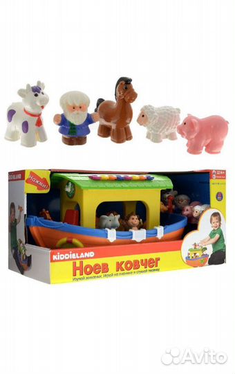 Развивающая игрушка Kiddieland Ноев ковчег