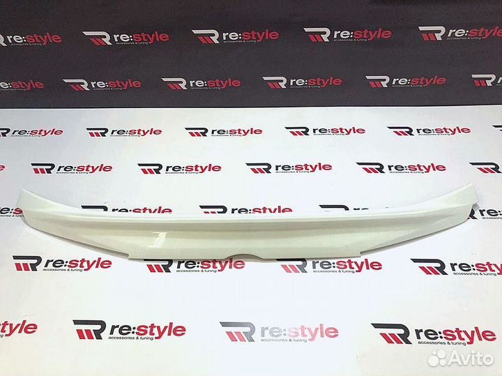 Спойлер Lexus LX570 с16г Wald Белый