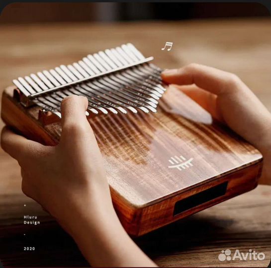 Калимба Hluru 17keys с кейсом