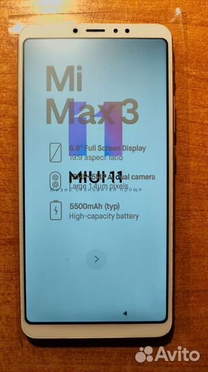 Xiaomi Mi Max 3, 4/64 ГБ