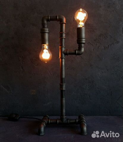 Светильник в стиле лофт