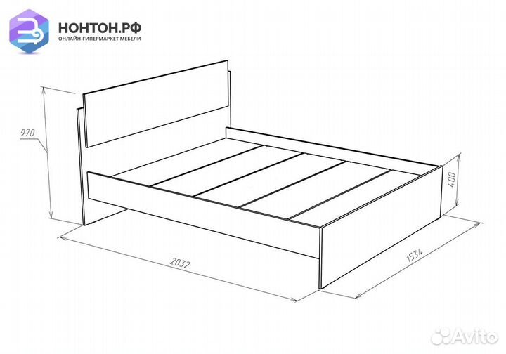 Кровать Бланка