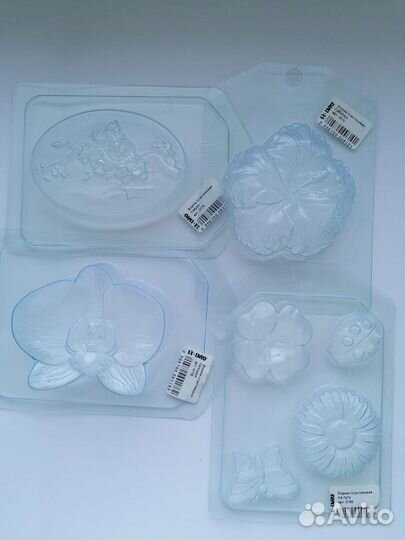 Пластиковые формы для мыла