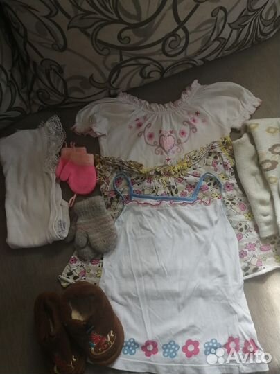 Детские вещи пакетом для девочки