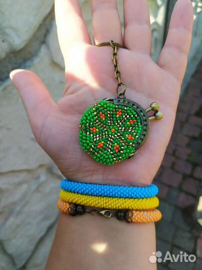 Монетница из бисера