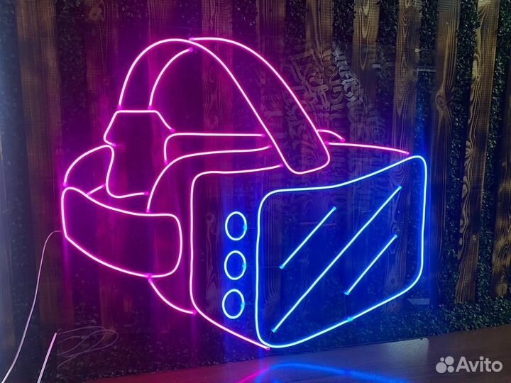 Гибкая неоновая вывеска