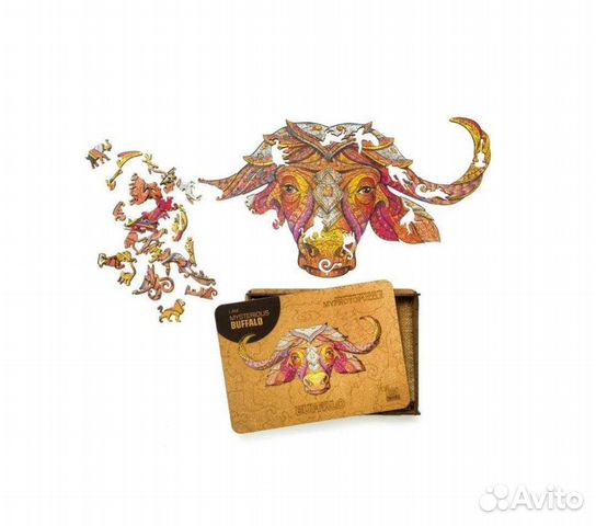 Деревянные пазлы Buffalo