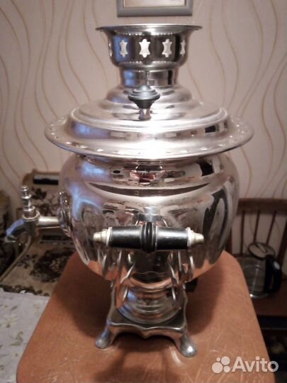 Тульский самовар овальный электрический 1989 г