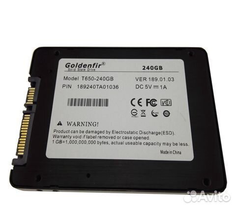 SSD, Твердотельные накопители (от 60GB до 1TB)