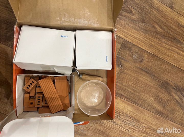 Конструктор из настоящих кирпичиков