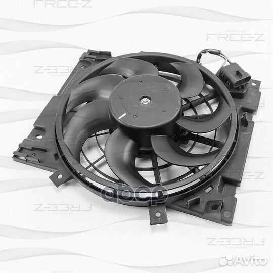 Вентилятор радиатора opel astra H 04- 1.3cdti-1