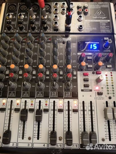 Микшерный пульт behringer xenyx x1204