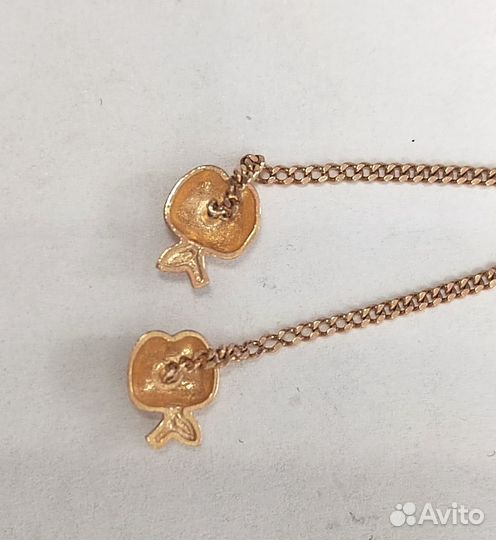 Золотые серьги