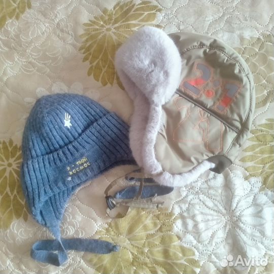 Шапки детские для мальчиков зима