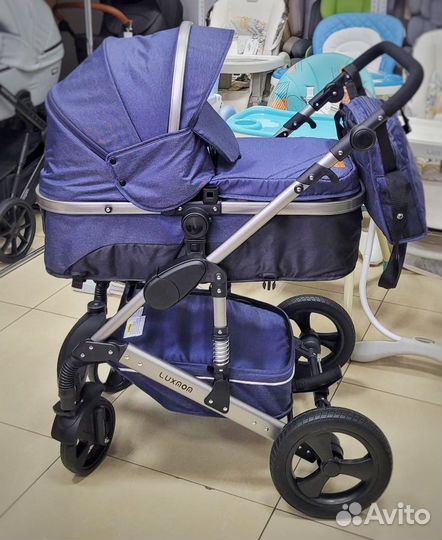 Коляска Luxmom 555 3в1 новая