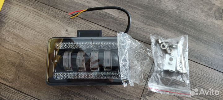 2 шт LED птф универсальные с кронштейном