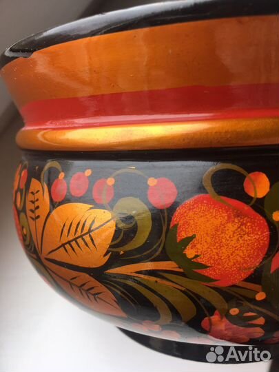 Гжель хохлома посуда СССР