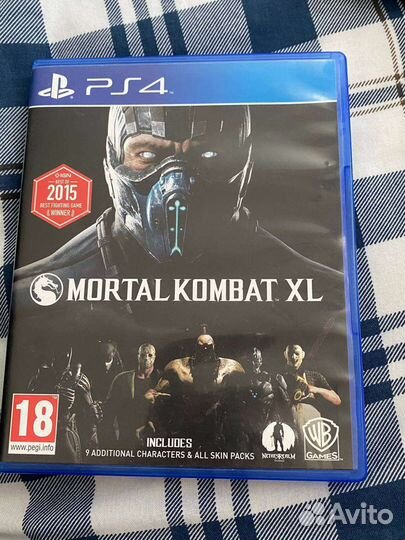 Игрa для приставки ps4 Mortal Kombat XL
