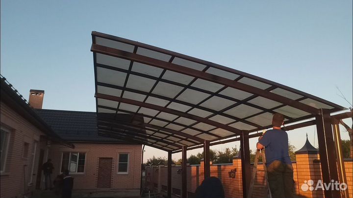 Навесы из поликарбоната