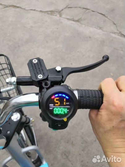 Электровелосипед колхозник monster2