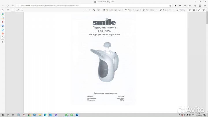 Пароочиститель