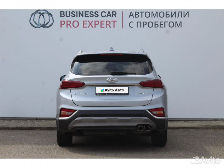 Hyundai Santa Fe 2.2 AT, 2018, 91 985 км