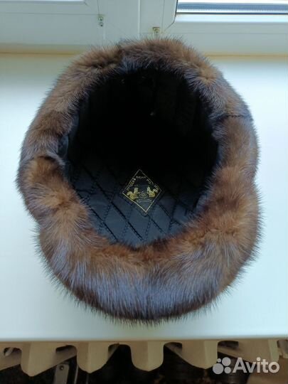 Шапка норковая мужская зимняя