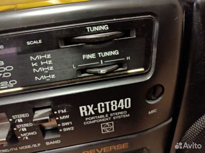 Магнитофон Panasonic RX-CT840