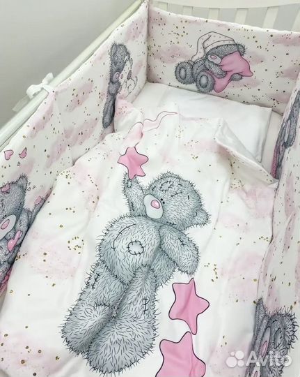 Бортики в детскую кроватку