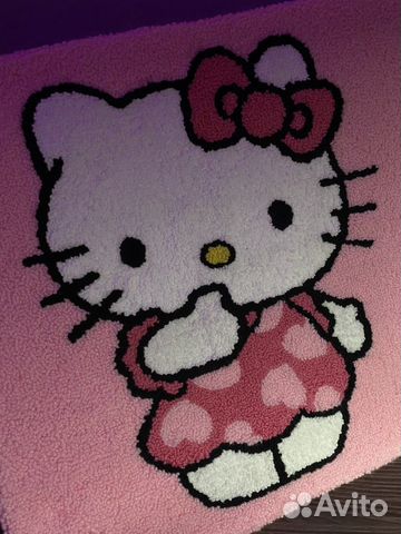 Коврик ручной работы