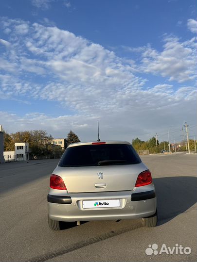 Peugeot 307 1.6 AT, 2007, 206 837 км