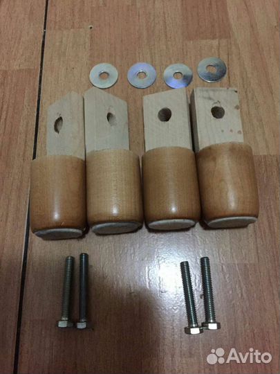 Ножки IKEA, 5 см, дерево, с крепежом