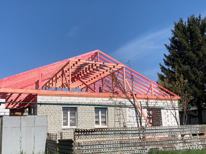 Бригада строителей, дома с нуля