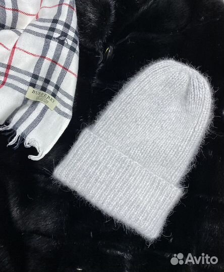 Шапка из пуха норки