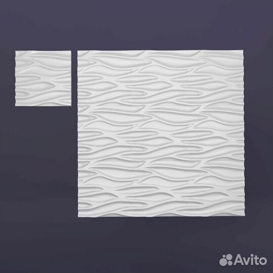 Гипсовая 3D панель 