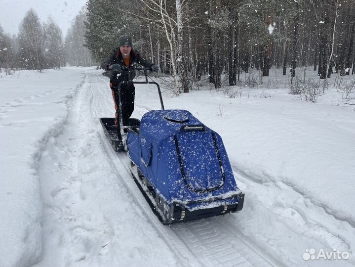 Мотобуксировщик Одногусеничный 17 л.с