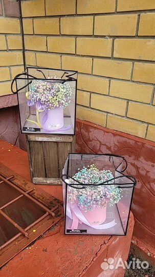 Букеты и композиции из гипсофилы