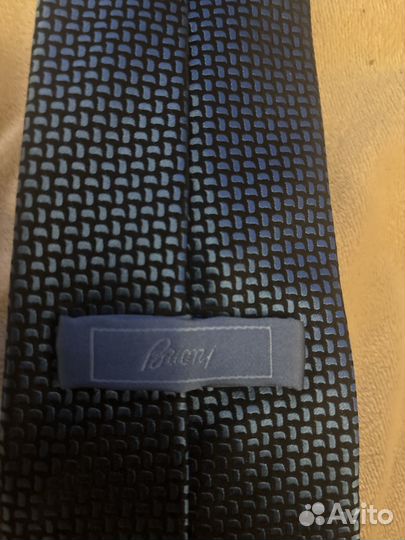 Галстук мужской brioni синий