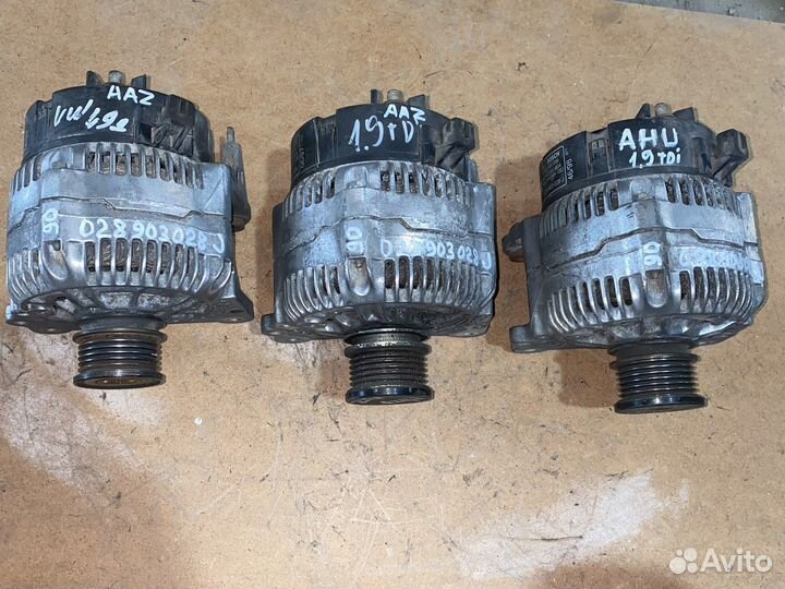 Генератор 028903028J 1.9td 90А VW Golf Skoda