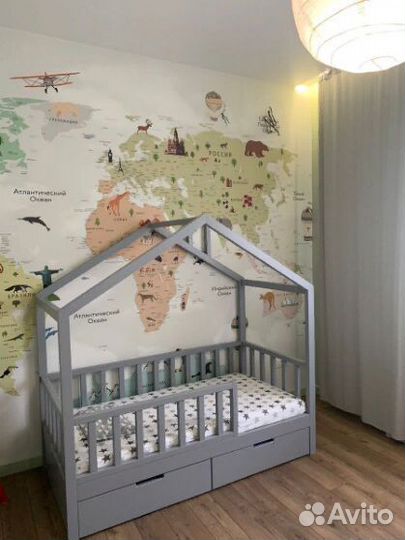 Детская кровать домик