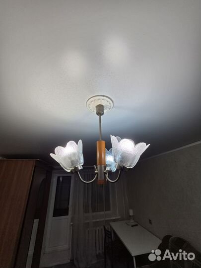 Люстра потолочная подвесная бу