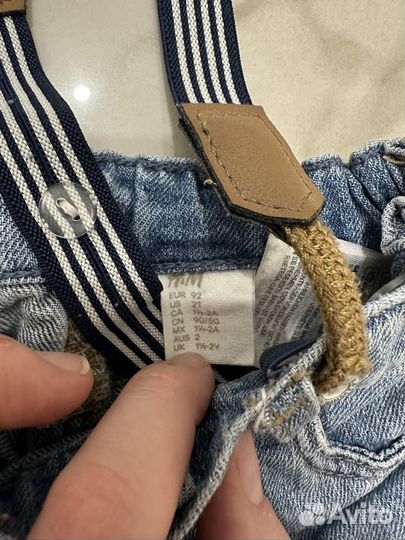 Джинсы для девочки Zara H&M 92 98