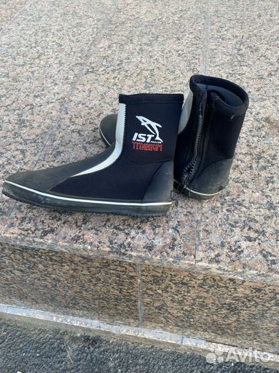 Боты для подводной охоты, дайвинга Titanium, 5 mm