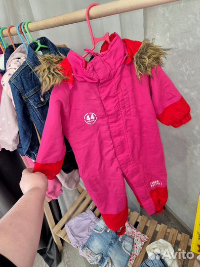 Вещи демисезон 80 86 на девочку пакетом