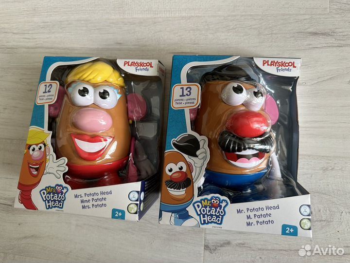 Картофельная голова mr. Potato head hasbro новая