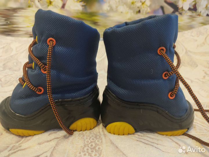 Зимние сапожки размер 18/19