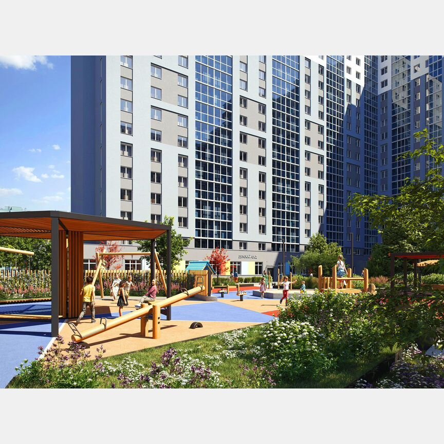 1-к. квартира, 38,3 м², 2/19 эт.